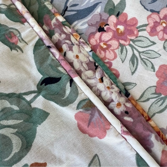 VTG Lauren Ralph Lauren Allison King Size Duvet Cover USA Classic Cottage NICE! - Picture 7 of 15